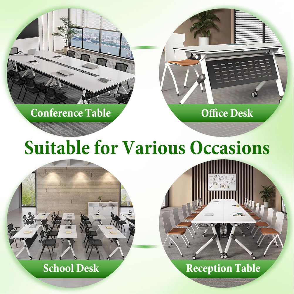 Portable Resin Flip Training Table 55x24x30 Inch O548