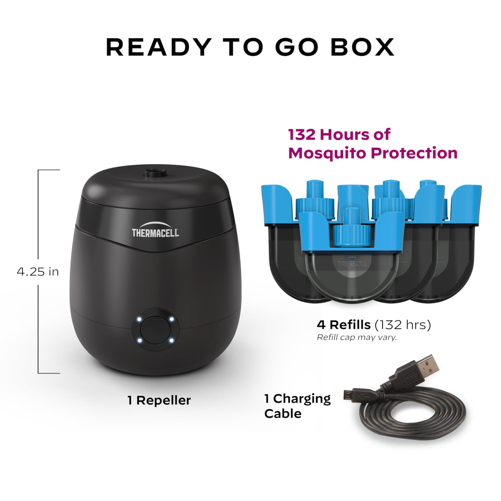 Rechargeable Mosquito Repeller with 12-Hour Refill V607024