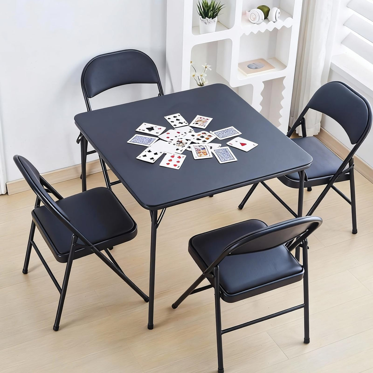 Black 32x32 Folding Table U19156