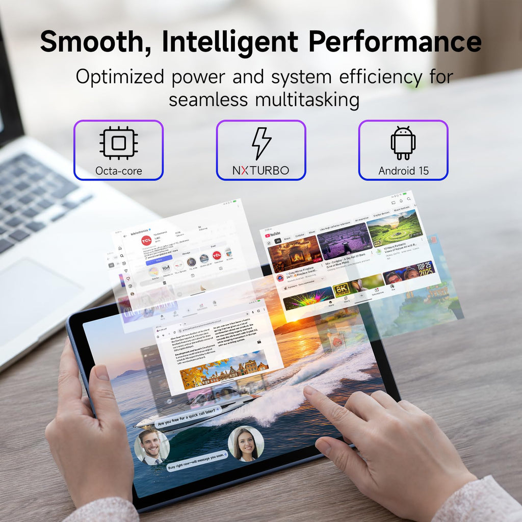 Android Tablet 10.1" FHD Display 4+128GB C986