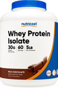 Whey Protein Isolate Powder Milk Chocolate 5LBS U5169