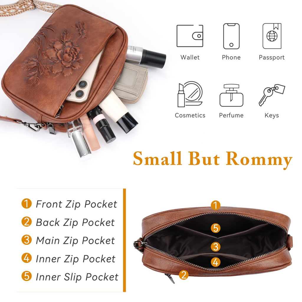 Crossbody Purse and Shoulder Bag W599