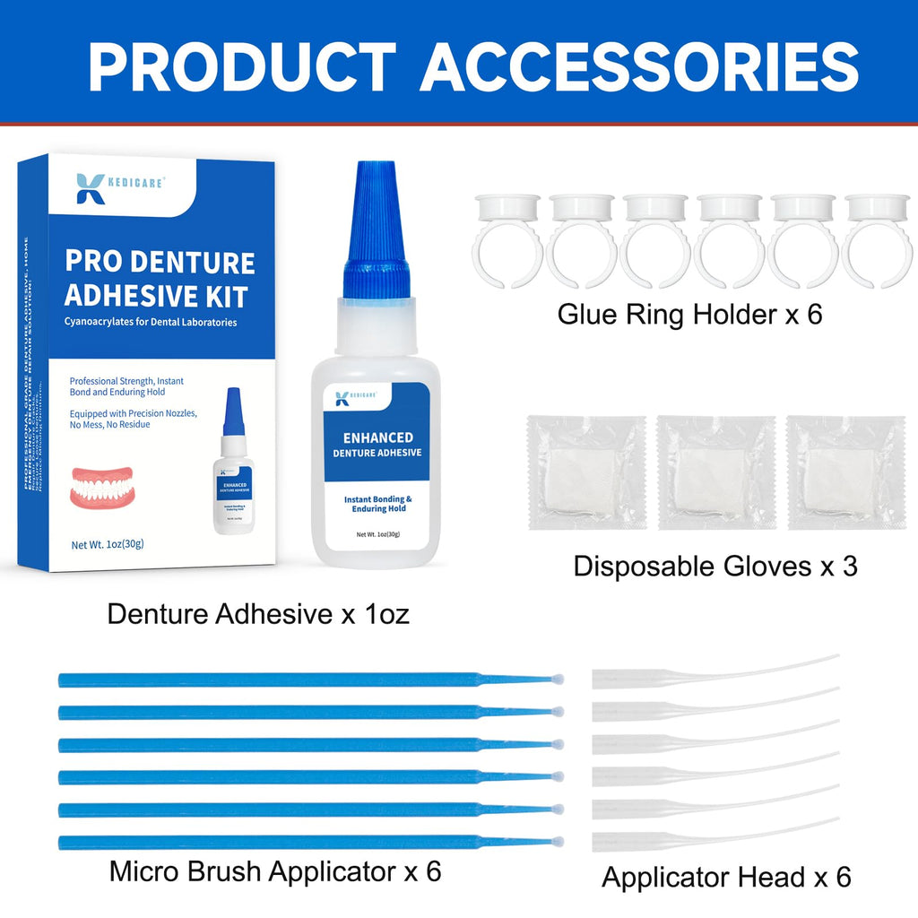1 oz Denture Repair Adhesive Kit C16910