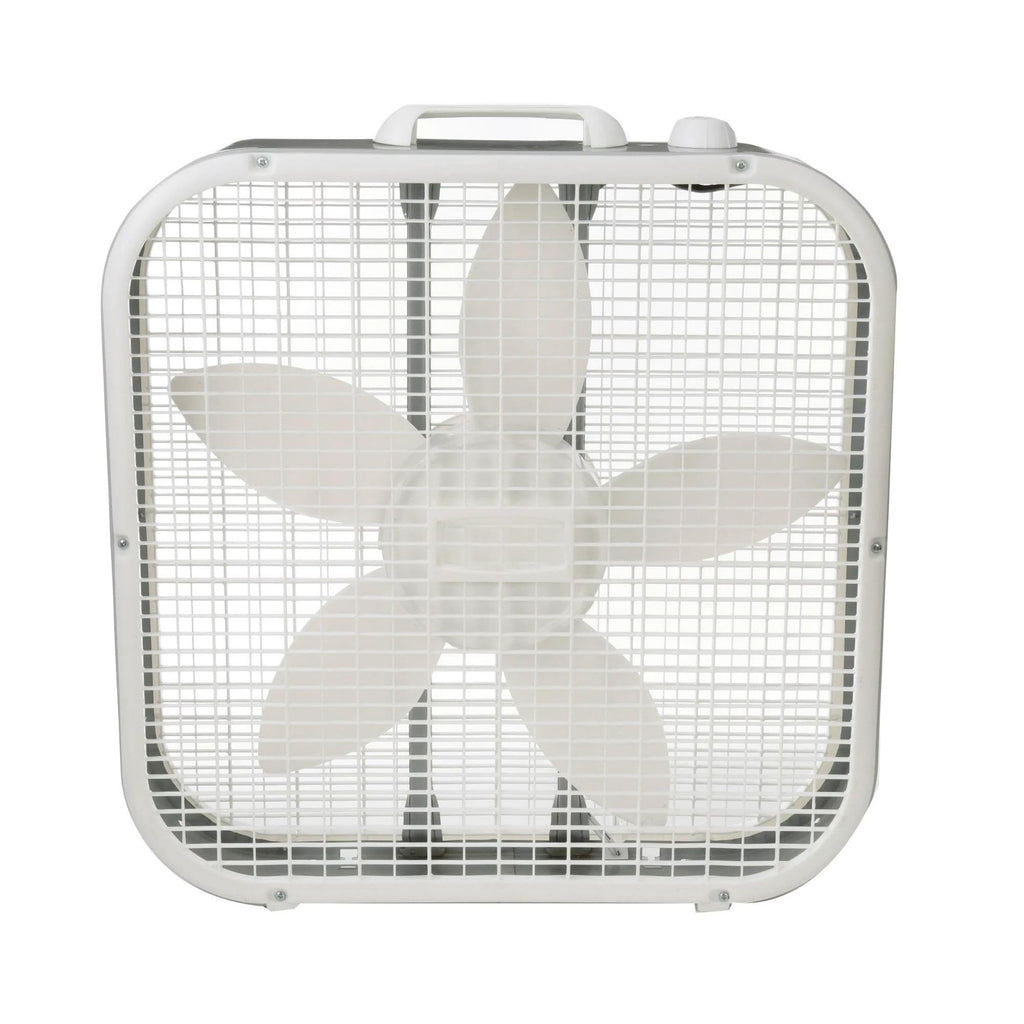 20" White Box Fan with 3 Speeds R22471