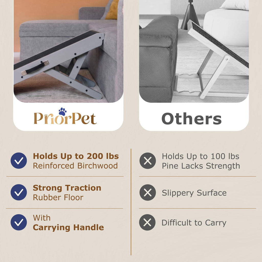 Foldable Wooden Dog Ramp E56734