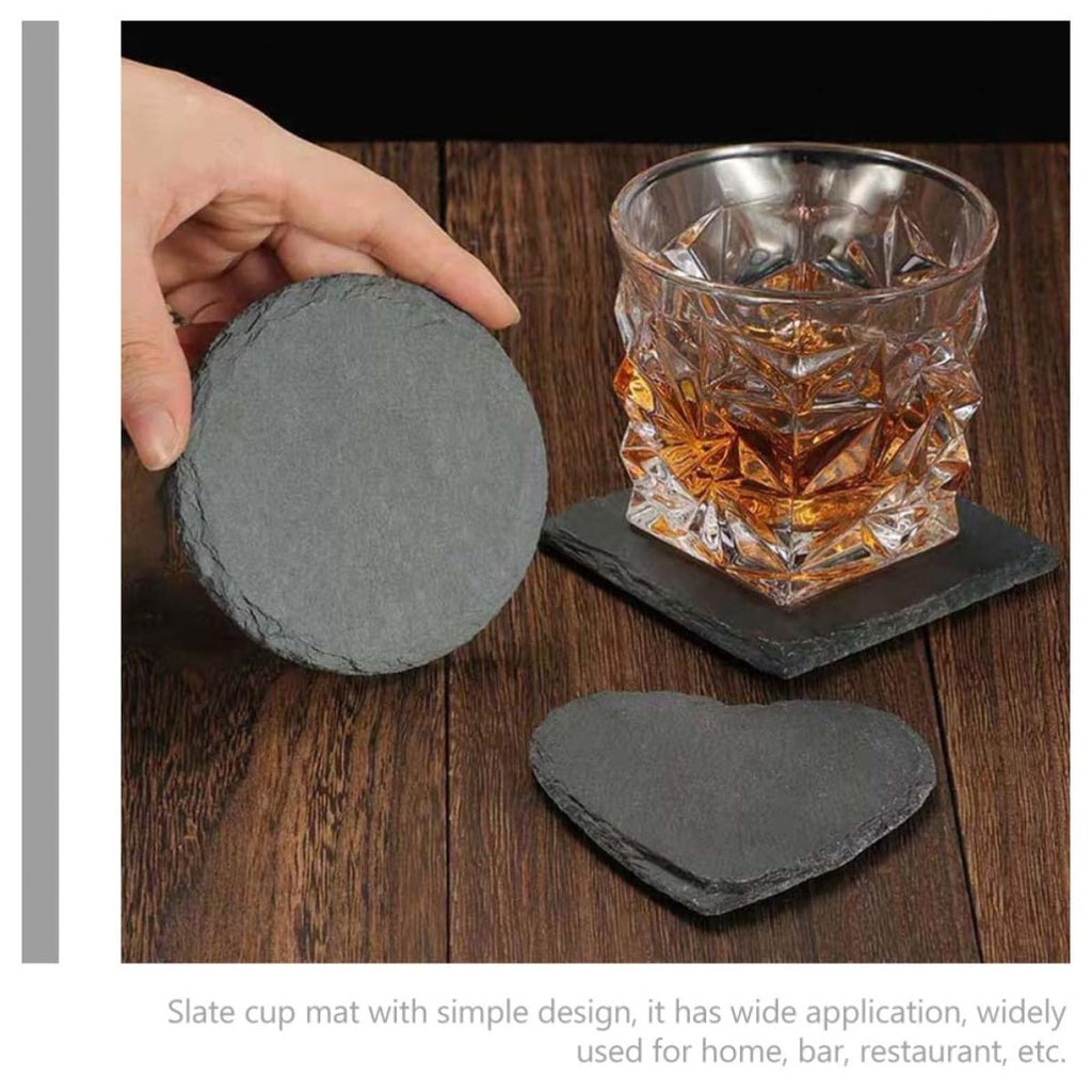 Natural Stone Cup Coaster Set 12pcs A166