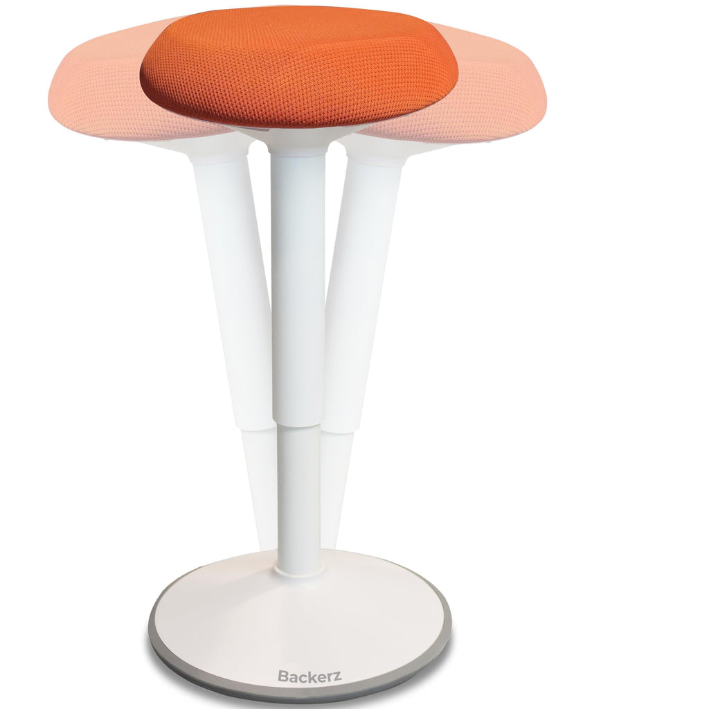 Height Adjustable Swivel Wobble Stool P5117