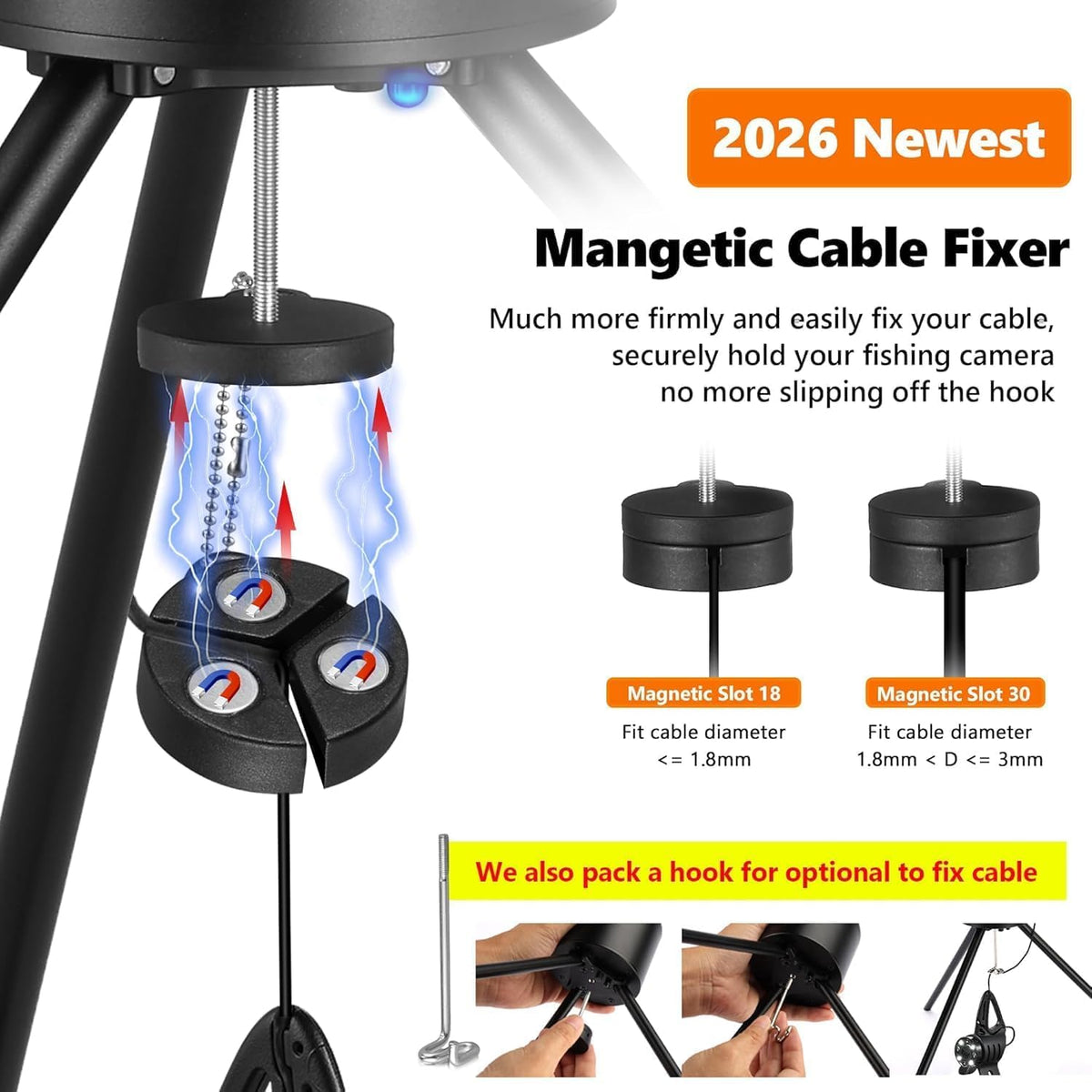 Underwater Fishing Camera Tripod X335