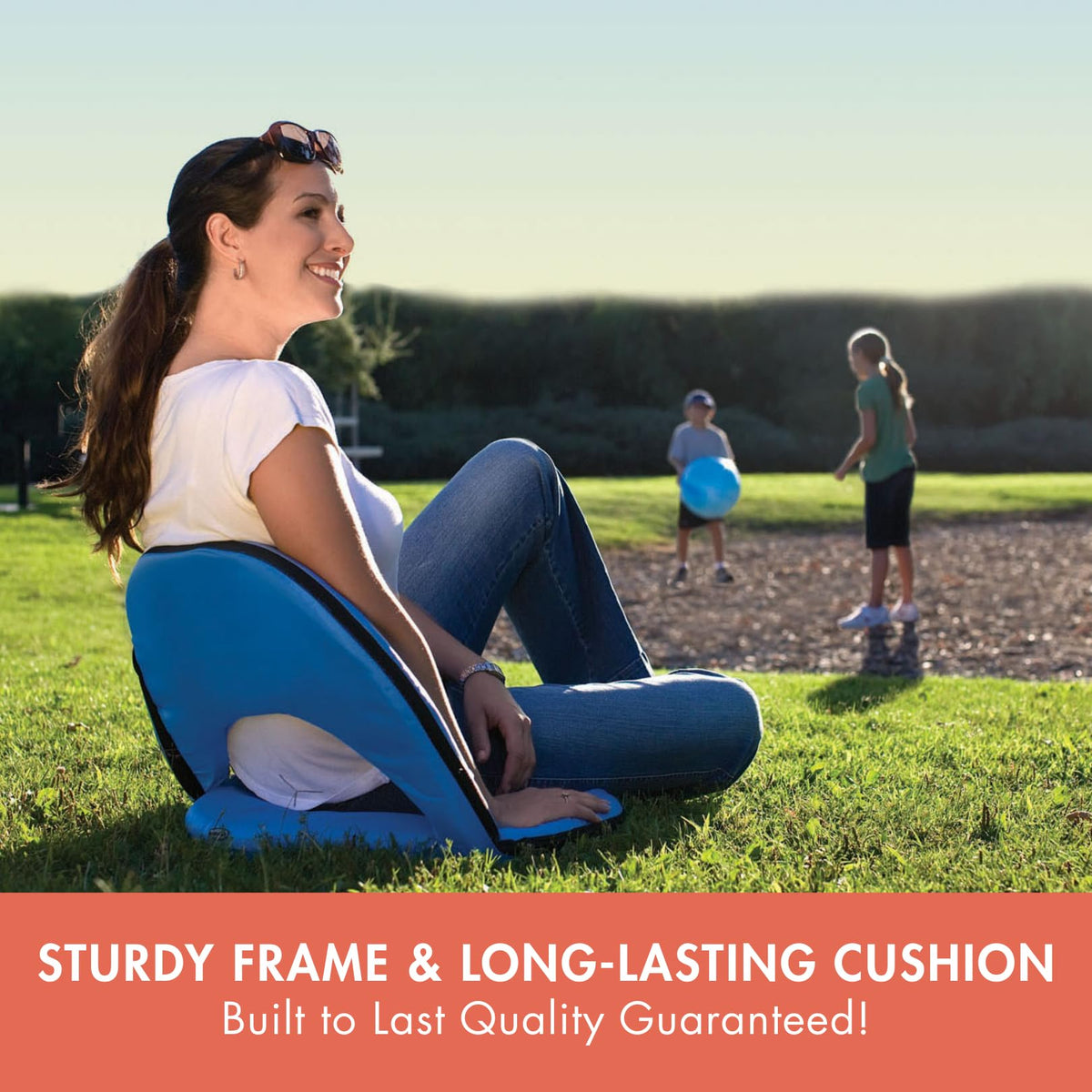 Portable Reclining Stadium Seat with Back Support N60009