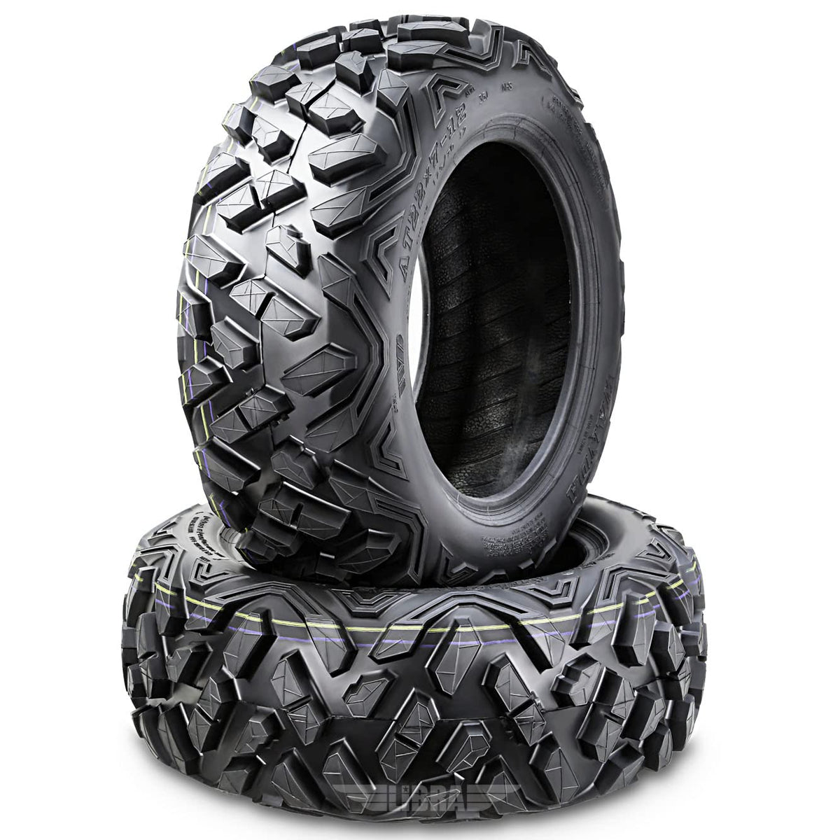 19x7-8 ATV Tires Set 2 B406