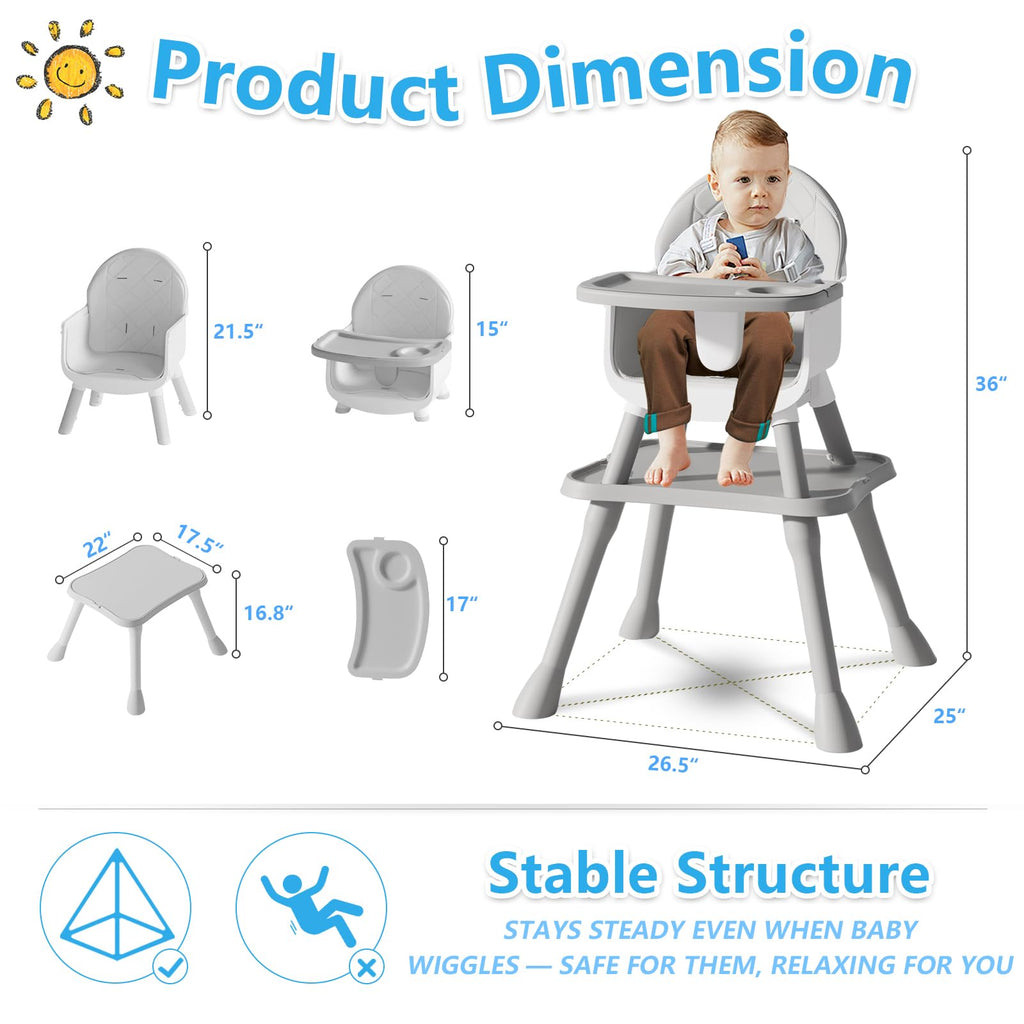 6 in 1 Baby High Chair V835