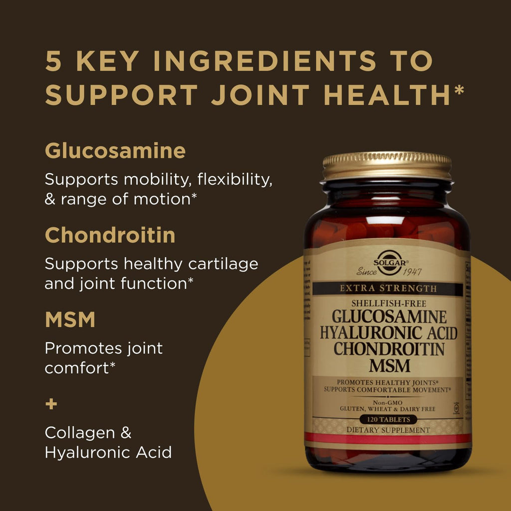 Glucosamine Hyaluronic Acid Chondroitin Sulphate, 60 Capsules U731