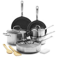 12 Piece Stainless Steel Cookware Set X612