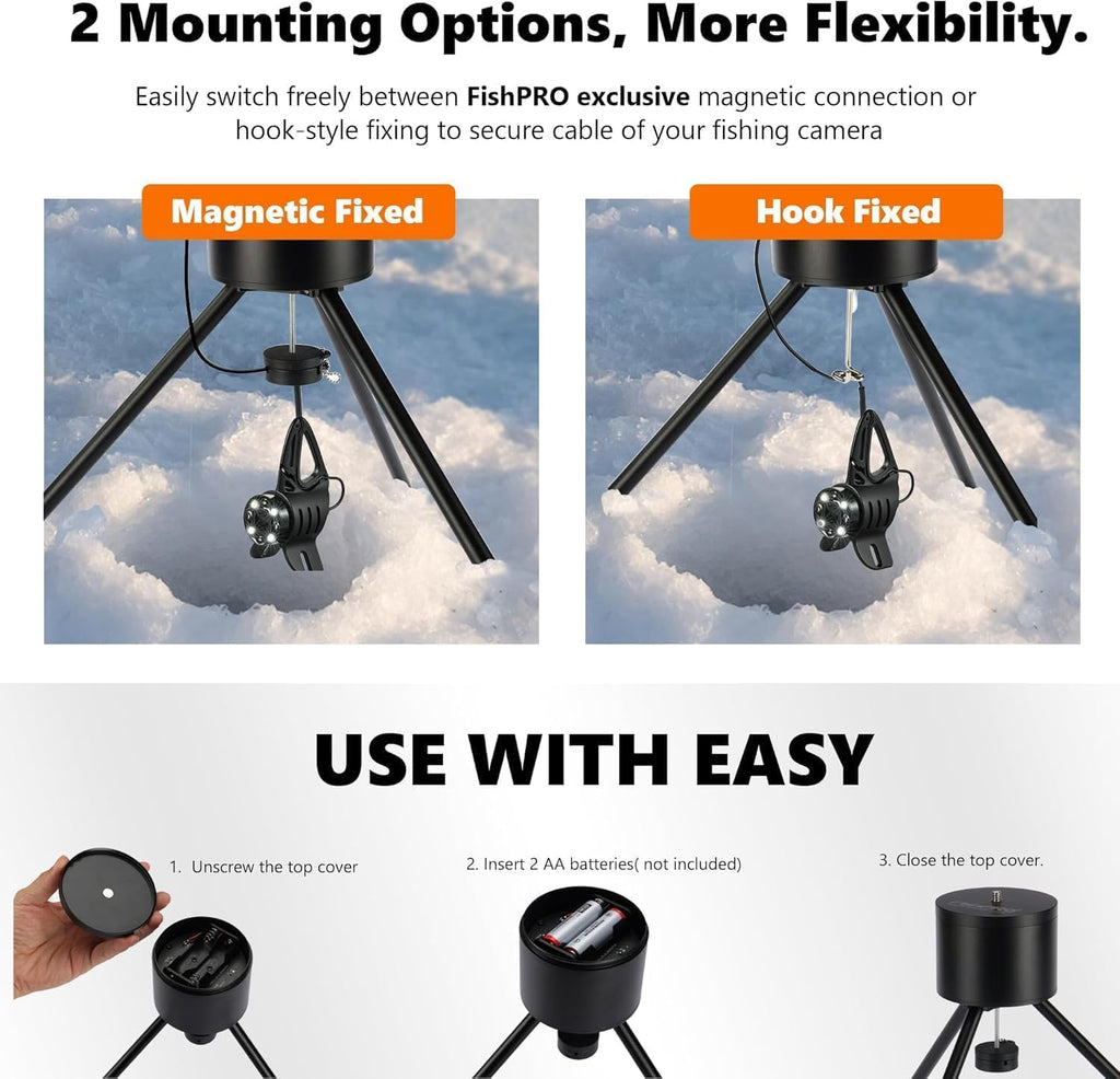 Underwater Fishing Camera Tripod X335