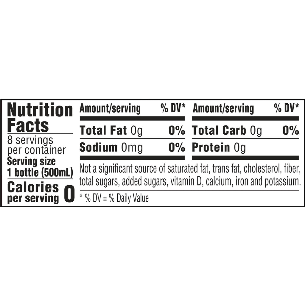 Black Cherry Sparkling Water 16.91 Fl Oz (Pack of 8) D100136