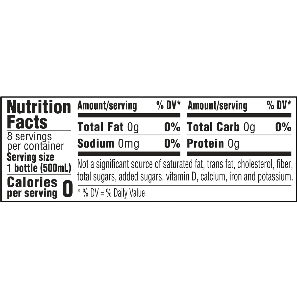 Black Cherry Sparkling Water 16.91 Fl Oz (Pack of 8) D100136