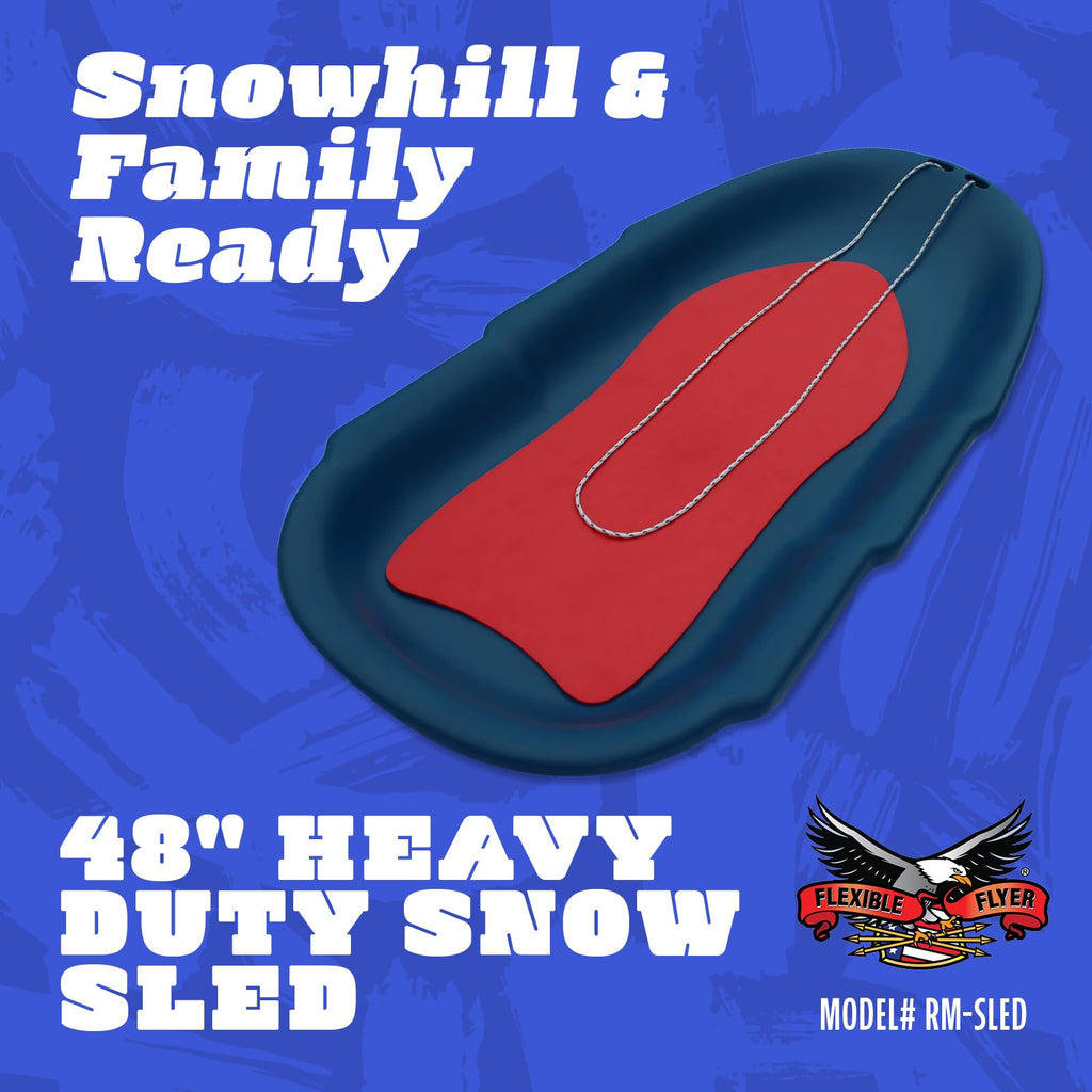 Heavy Duty Plastic Snow Sled O237313