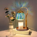 Blue Glass Candle Warmer Lamp H254518