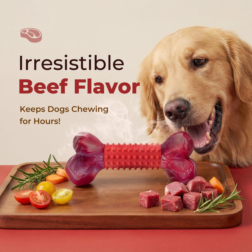 Beef Flavored Dog Chew Toys W7597