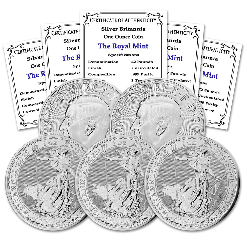 1 oz British Silver Britannia E135695