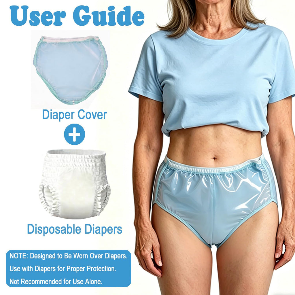 Plastic Waterproof Incontinence Underwear Size XL A45846