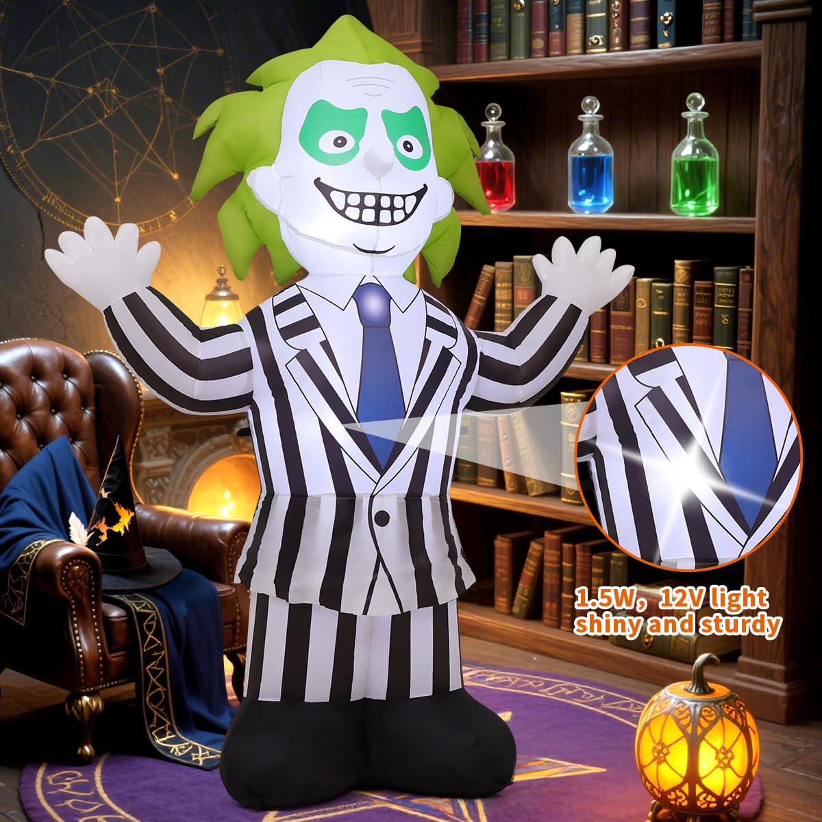 6 FT Halloween Inflatables with Built-in LEDs N47082