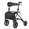 Carbon Fiber Lightweight Walker with Seat and Cane Holder Q8685