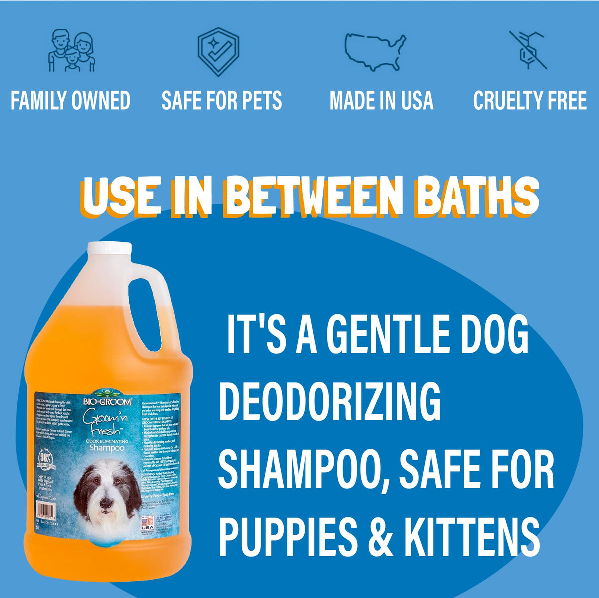 Dog Shampoo 1 Gallon Y6073