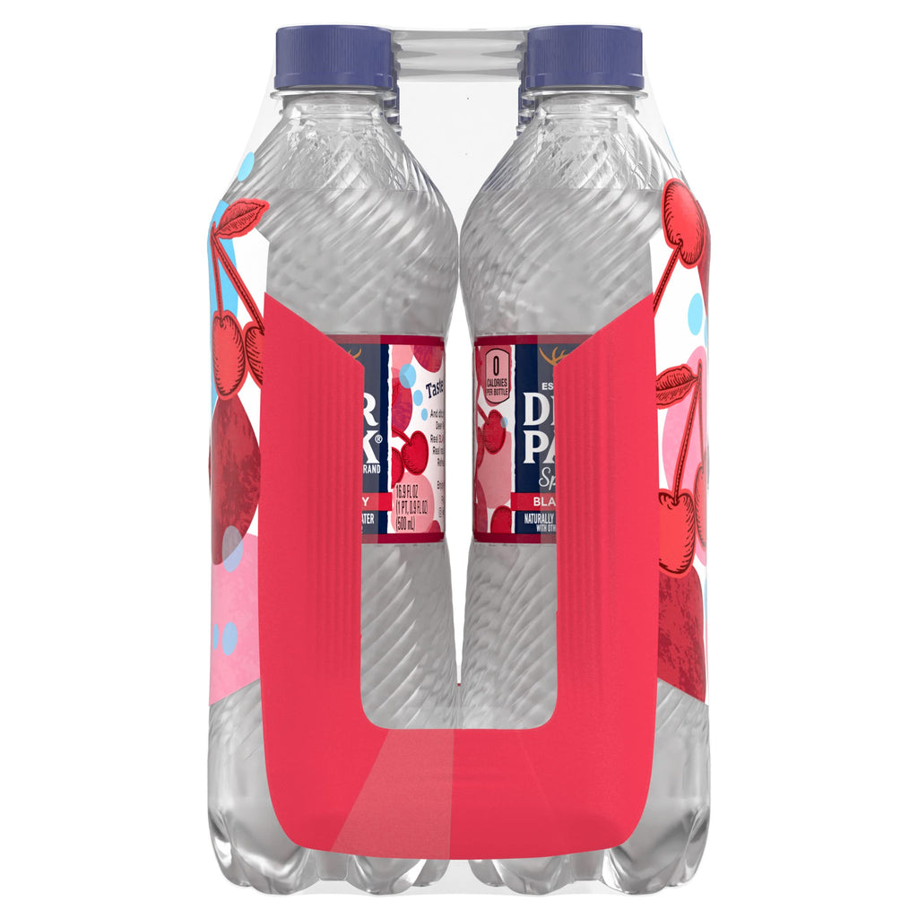Black Cherry Sparkling Water 16.91 Fl Oz (Pack of 8) D100136