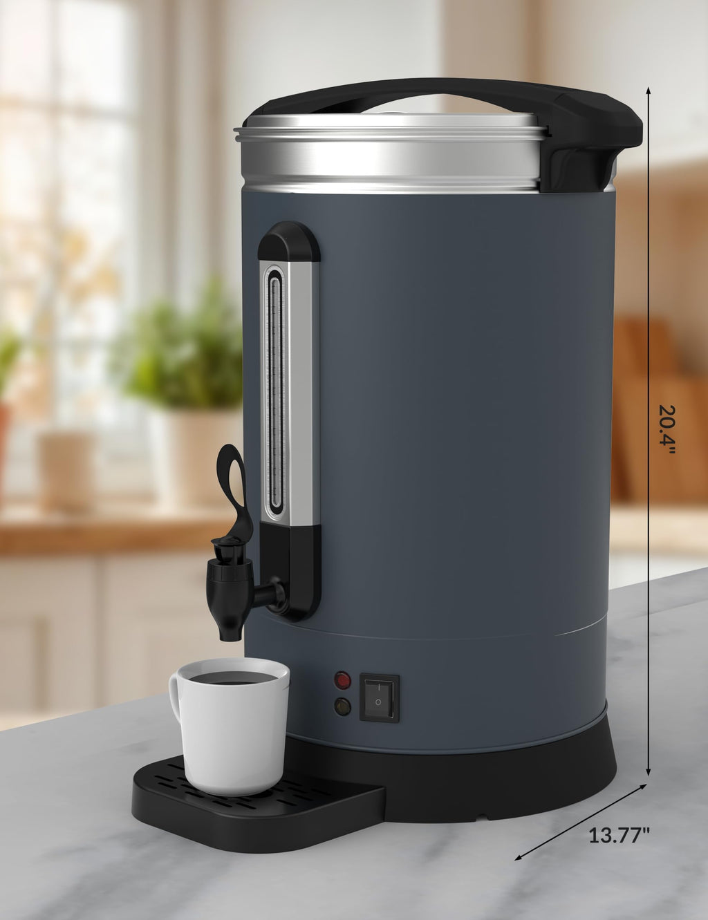 100-Cup Stainless Steel Coffee Urn L20691