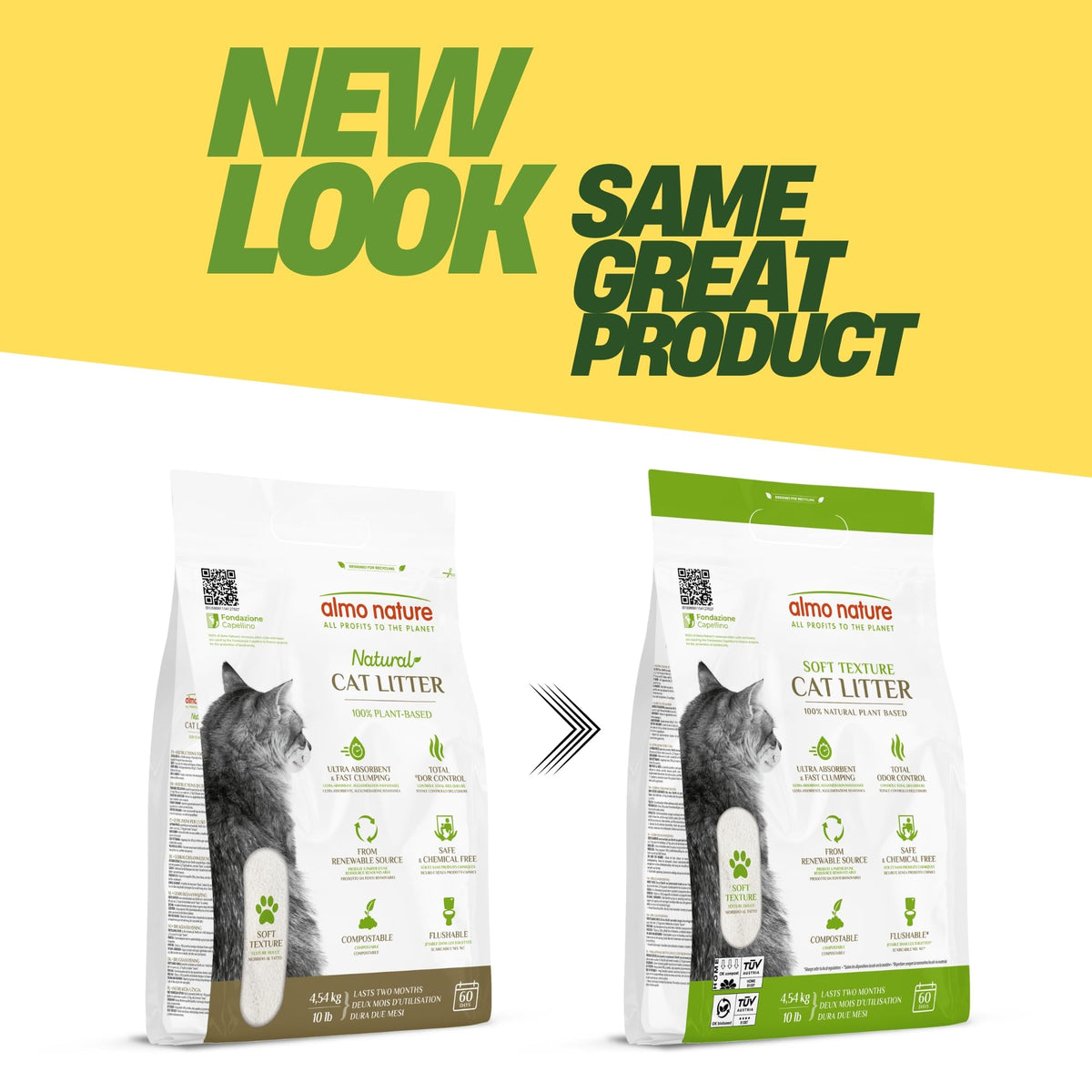 Plant-Based Clumping Biodegradable Cat Litter 10 lbs C483202