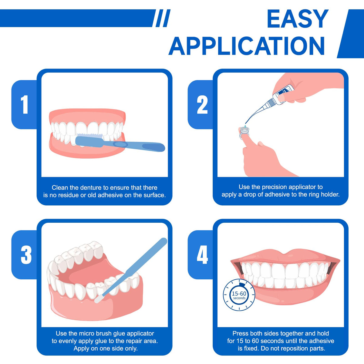 1 oz Denture Repair Adhesive Kit C16910