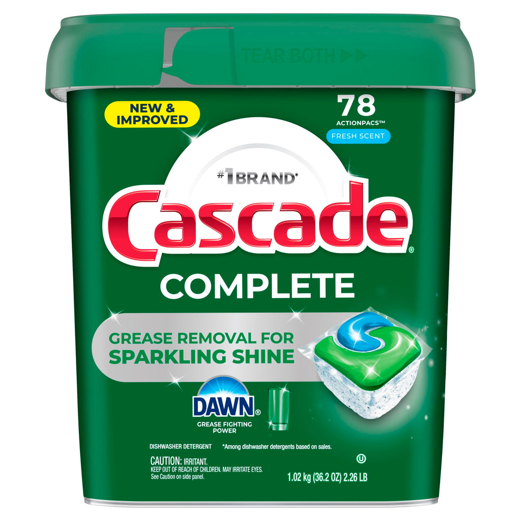 Fresh Scent Dishwasher Pods 78 Count I413419
