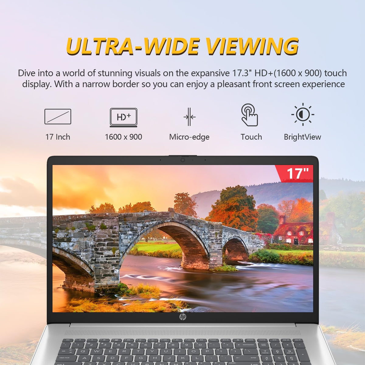 17 Laptop Touchscreen AMD Ryzen 5 16GB RAM 1TB SSD I102