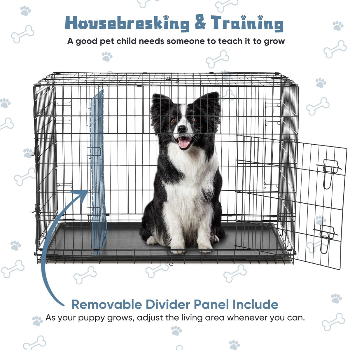 48 Inch Foldable Dog Crate C29407