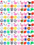 120 Pack Inflatable Drink Holder Pool Floats O40359