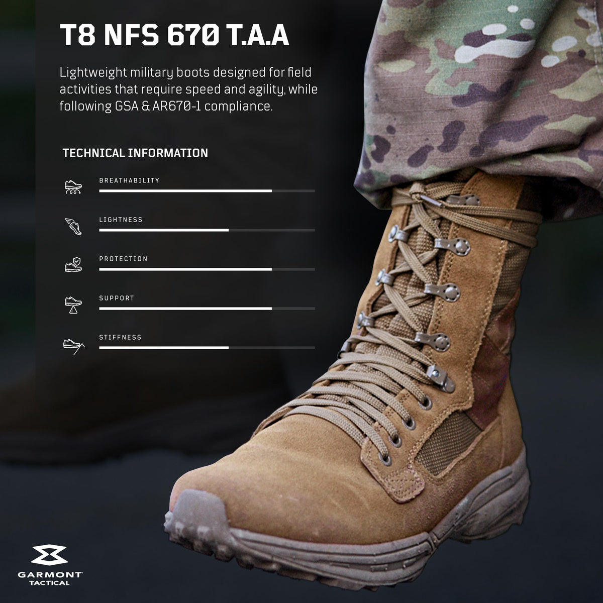 Suede Combat Boots C439