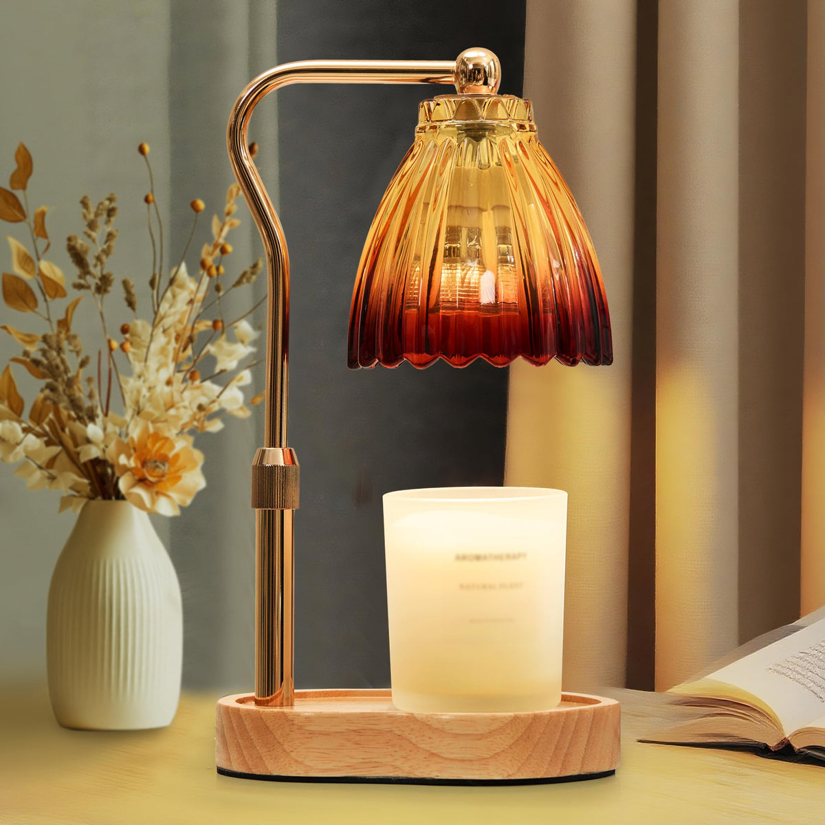 Candle Warmer Lamp with Timer Dimmable A1225