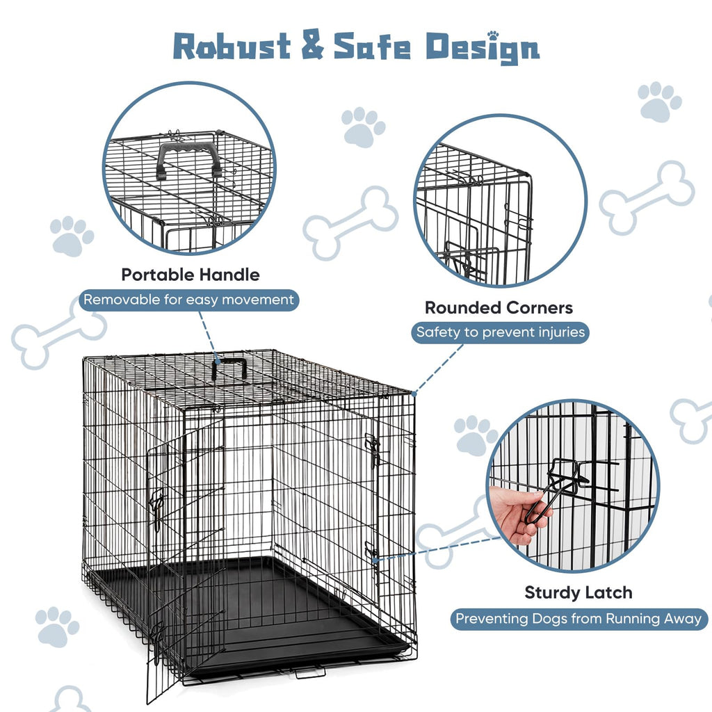 48 Inch Foldable Dog Crate C29407