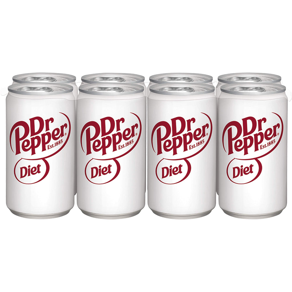 Diet Dr Pepper Soda 7.5 fl oz 8 pack B42279
