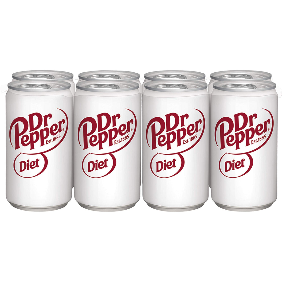 Diet Dr Pepper Soda 7.5 fl oz 8 pack B42279