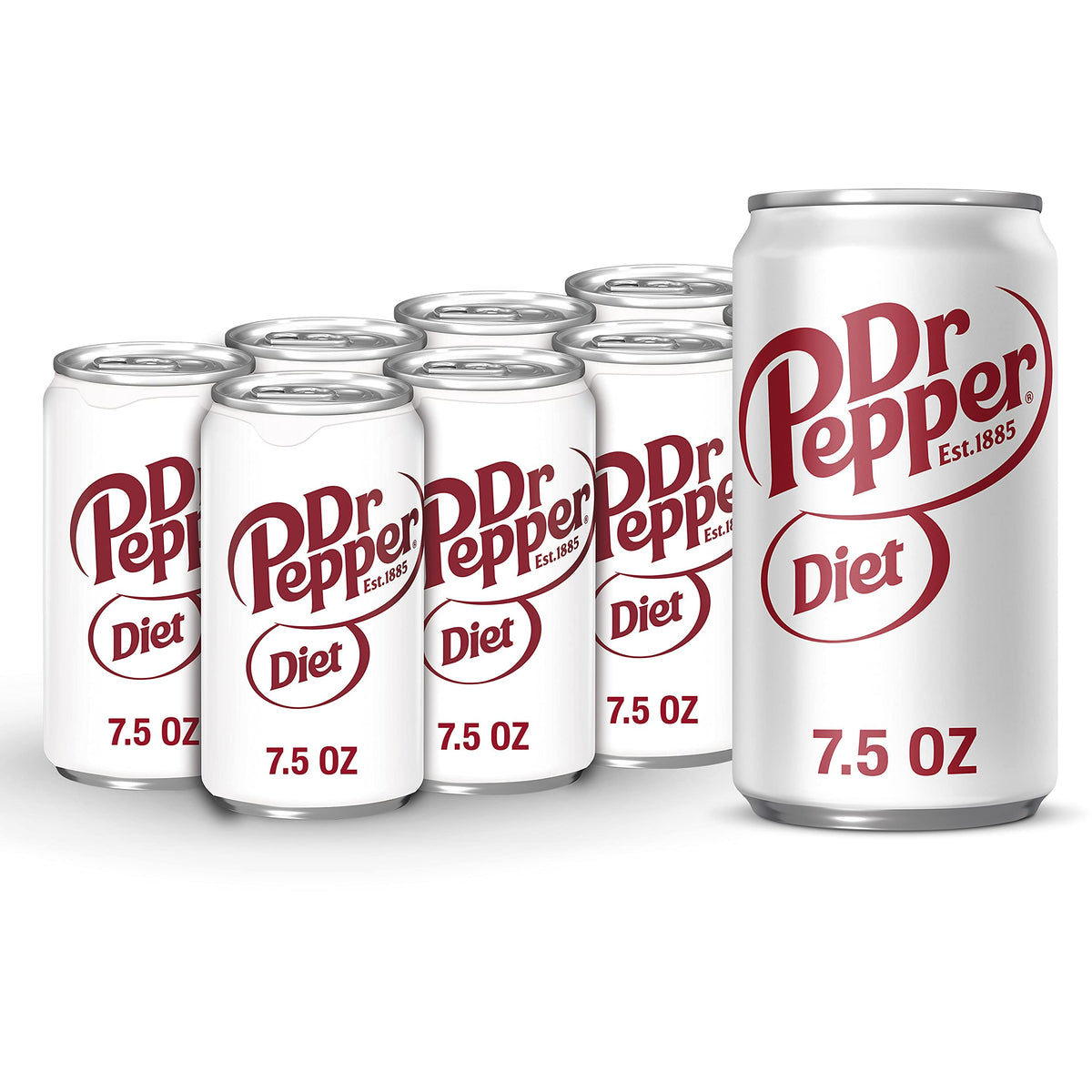 Diet Dr Pepper Soda 7.5 fl oz 8 pack B42279