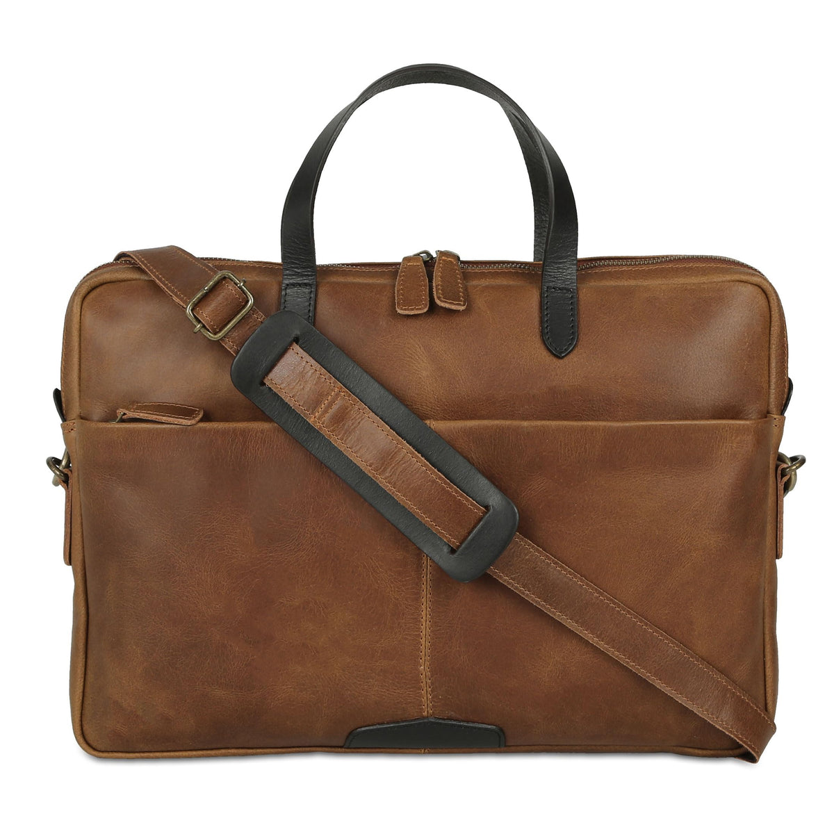 Leather Laptop Sleeve 15.5" with Shoulder Strap B74530