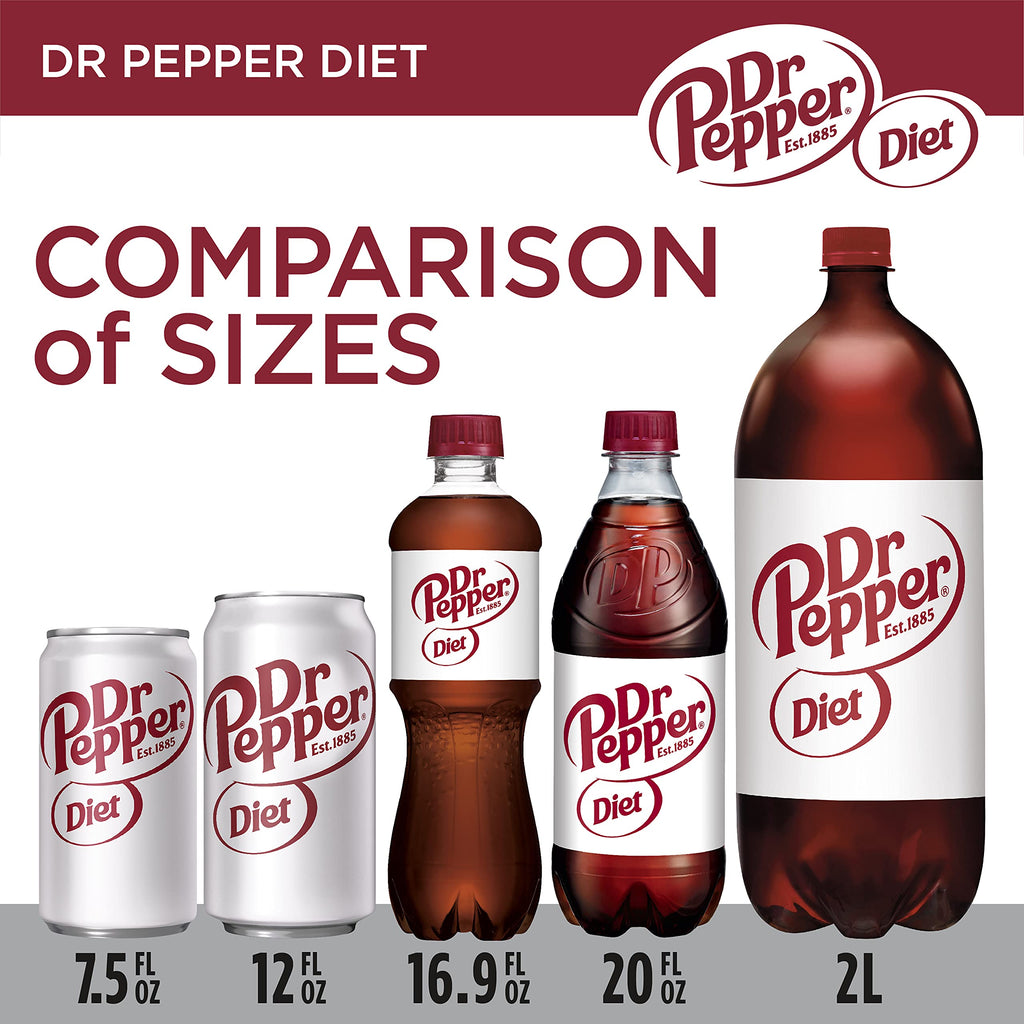 Diet Dr Pepper Soda 7.5 fl oz 8 pack B42279