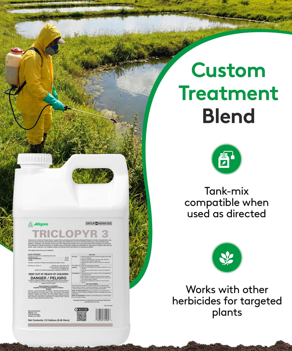Triclopyr 3 Herbicide 2.5 Gal I66098