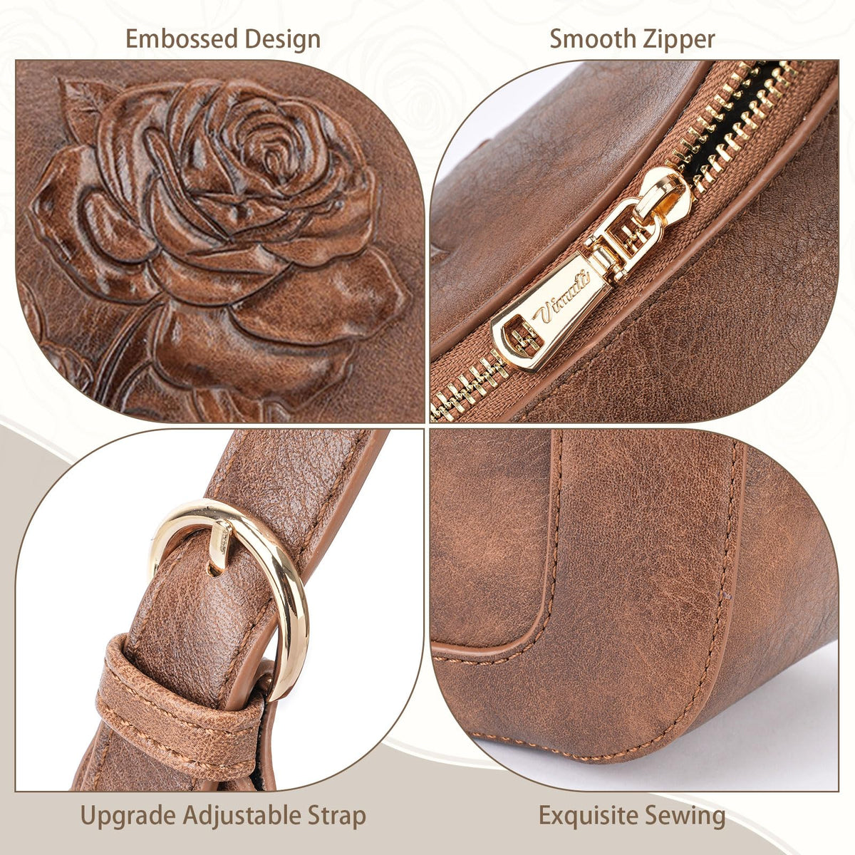 Crossbody Purse and Shoulder Bag W599