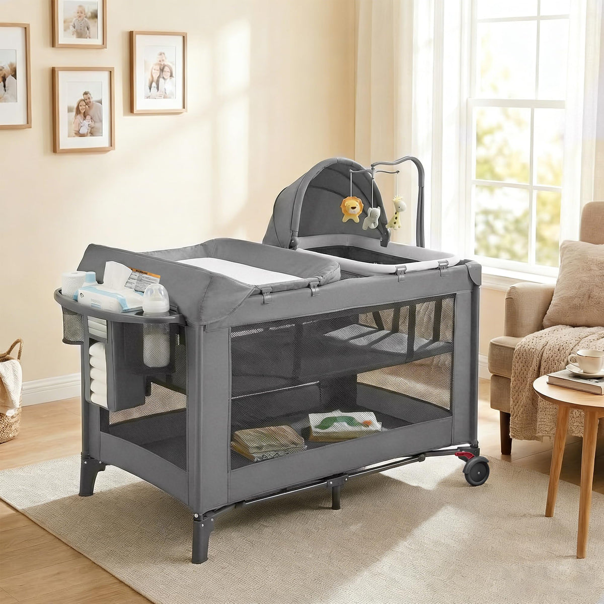 Pack and Play with Bassinet and Changing Table R9453