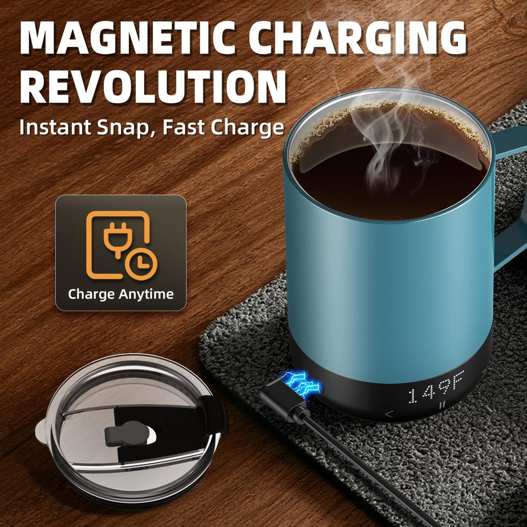 14 Oz Rechargeable Self Heating Coffee Mug O4196