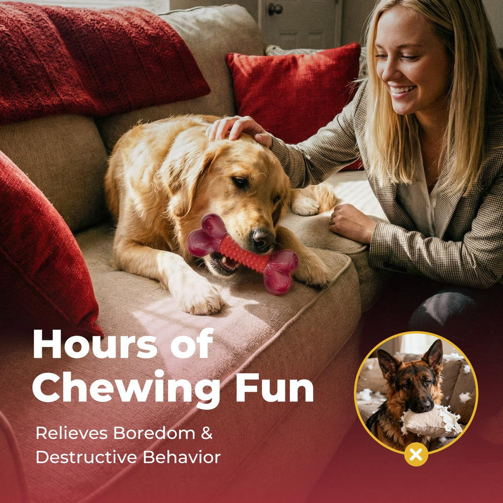 Beef Flavored Dog Chew Toys W7597