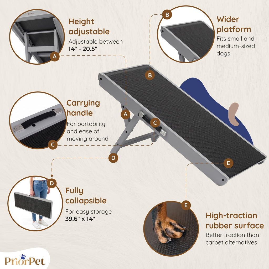 Foldable Wooden Dog Ramp E56734